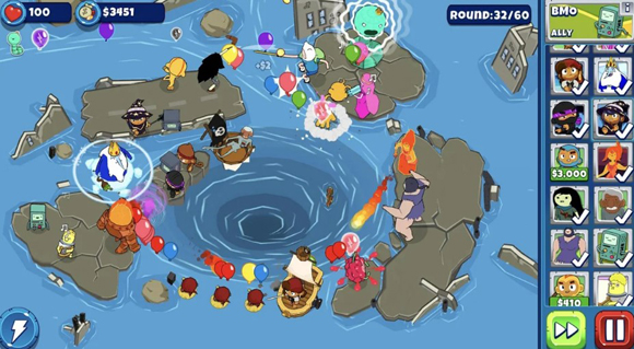 Informasi Game Bloons TD Android Adventure Time