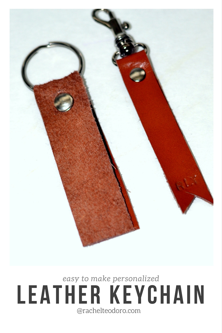 Easy to Make Leather Key Chain
