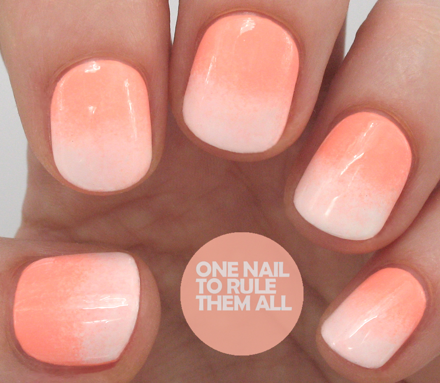 One Nail To Rule Them All: Models Own - Polish For Tans Gradient