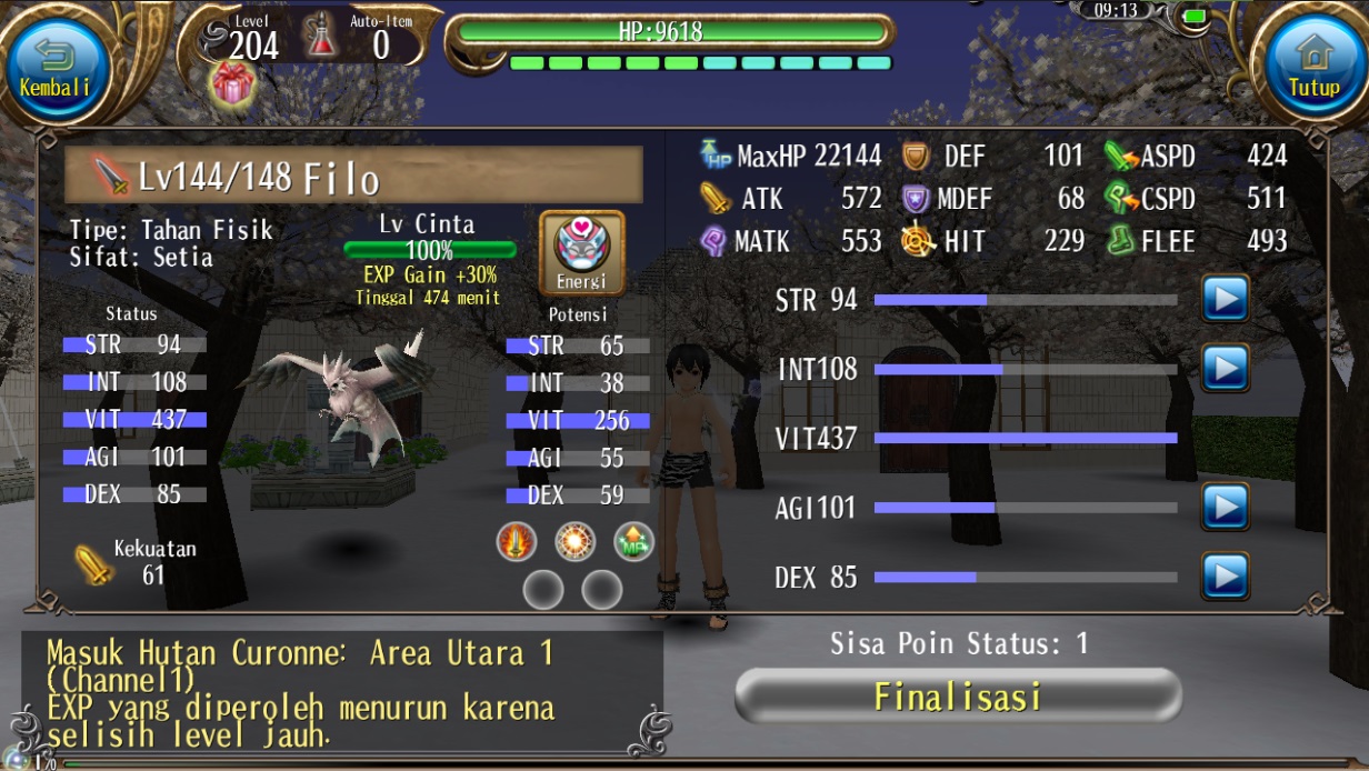 Leveling Solo Bow/Staff Bersama Pet Tank Toram Online Asli dari