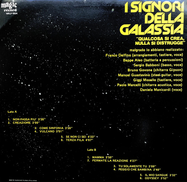 I Signori Della Galassia Archeopterix I Signori Della Galassia Archeopterix