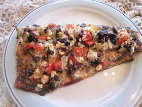 Mediterranean Dish: Easy Baked Salmon