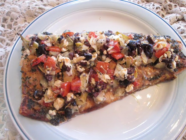 Mediterranean Dish: Easy Baked Salmon