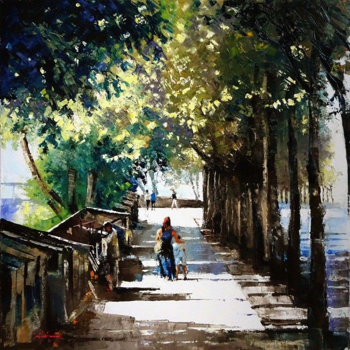 Фигуративный художник. Jean-Yves Fremaux Фигуративный художник