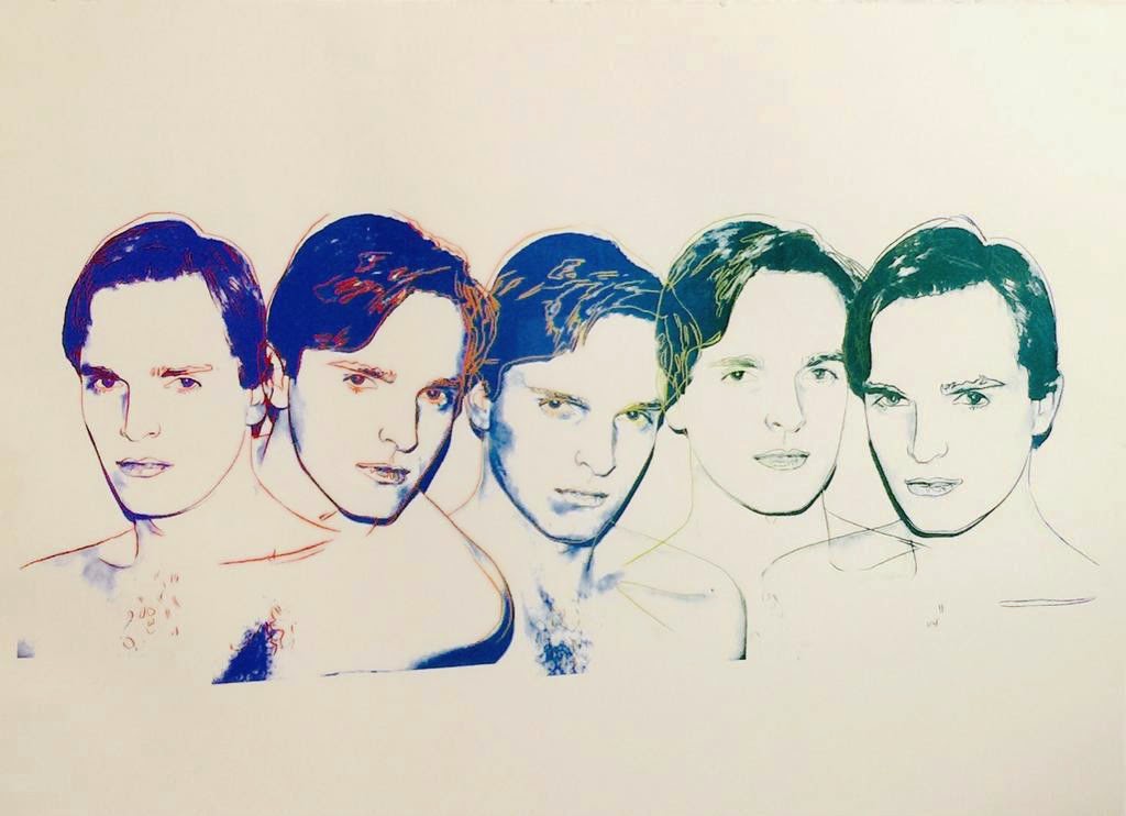 andy warhol men in black