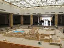 Model of Temple of Amun-Ra and Temple of Karnak in its heyday (Luxor West Bank, Egypt)