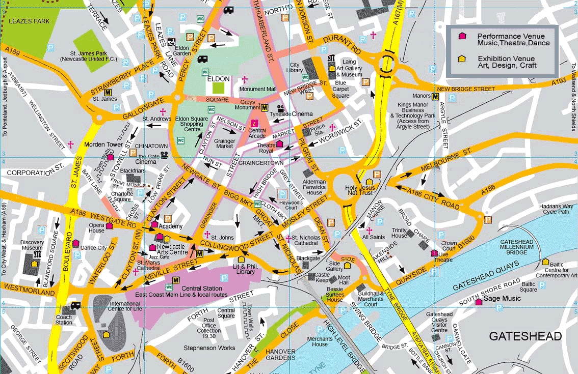 map newcastle city centre        <h3 class=