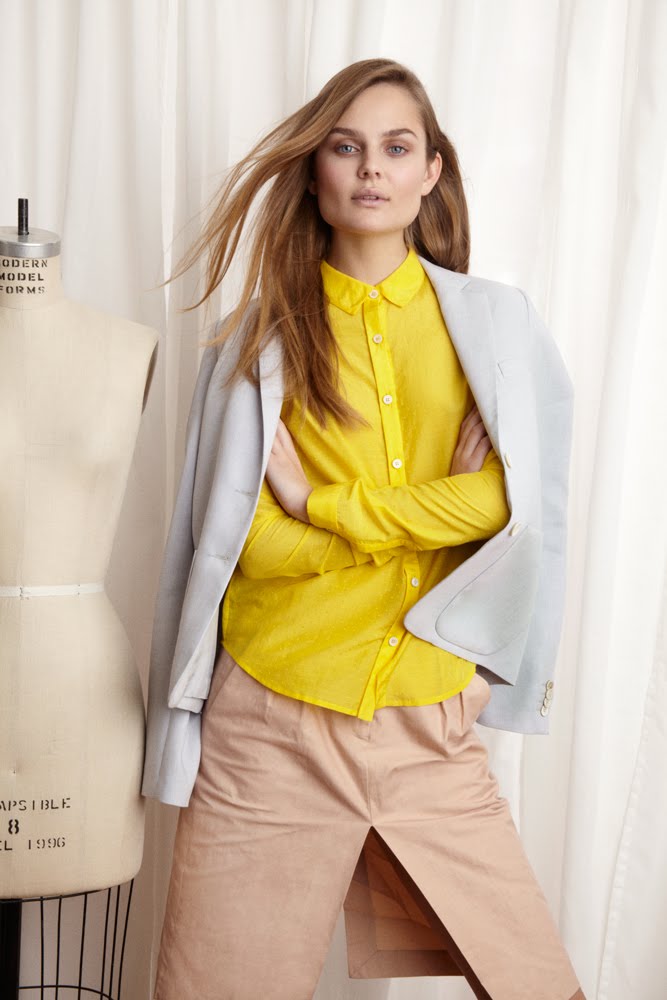 Vogue Fashion Editorial, Araks Designer Profile with model Dimphy Janse ...
