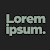 Lorem ipsum.