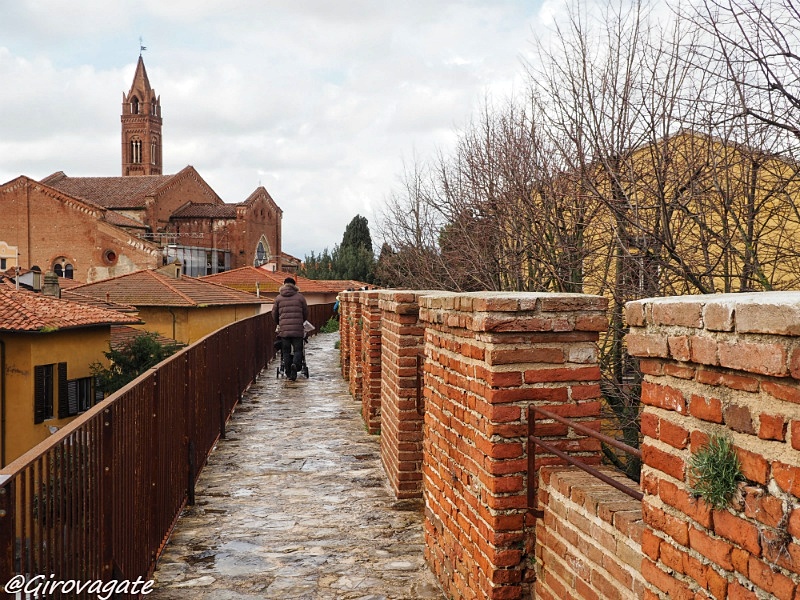 camminamento mura di Pisa