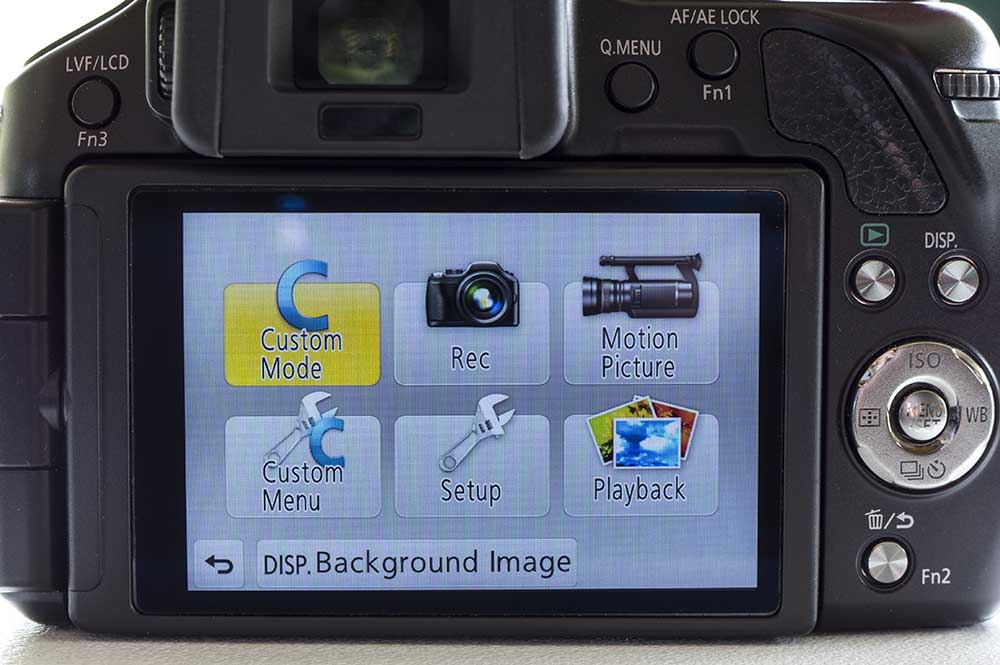 Camera Ergonomics Setting Up the Panasonic Lumix G5 Camera, An