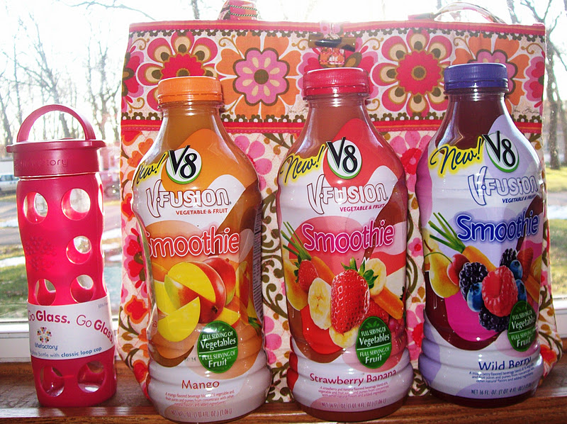 V8 Smoothie Review and Vera Bradley Giveaway The Nutritionist Reviews