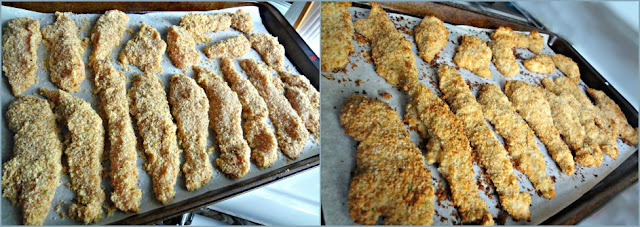 Baked Parmesan Chicken "Fries" Baked Parmesan Chicken "Fries"