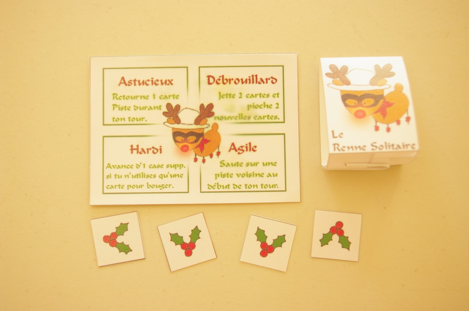 (dés)Couper Coller Jouer.....des jeux gratuits le renne solitaire (extension pour le jeu 