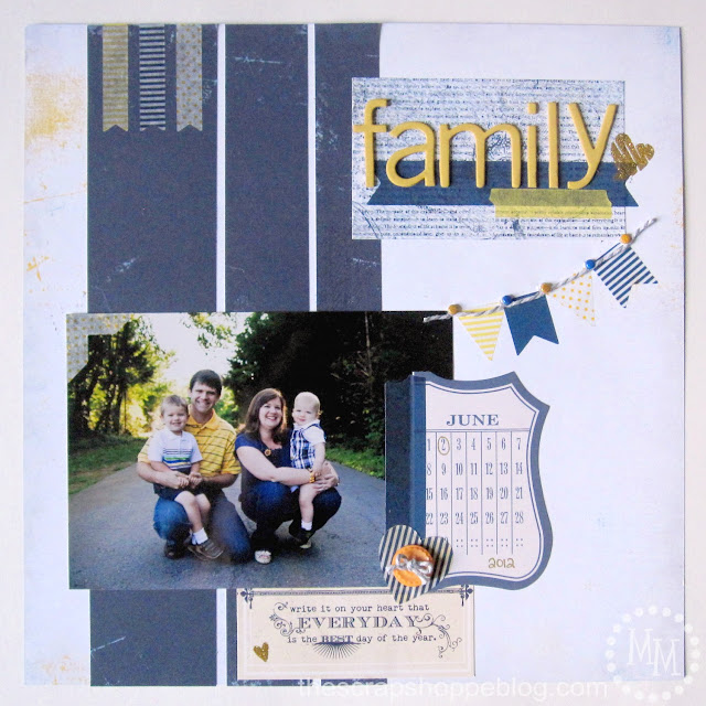 family+scrapbook+layout+1