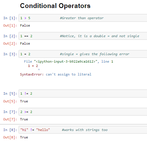 Data Science & Machine Learning - 2.3 Python Basics with Jupyter ...
