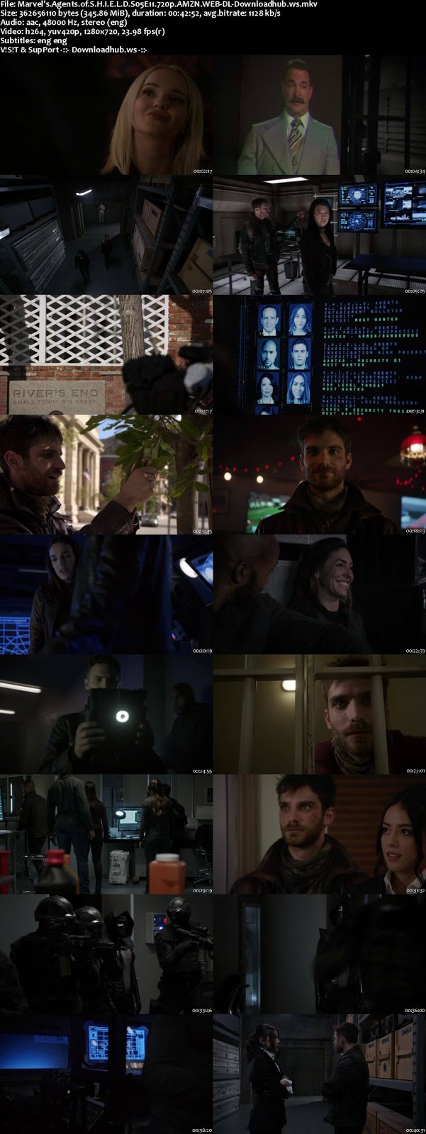 Marvels Agents of S.H.I.E.L.D S05E11 340MB Web-DL 720p x264 ESubs