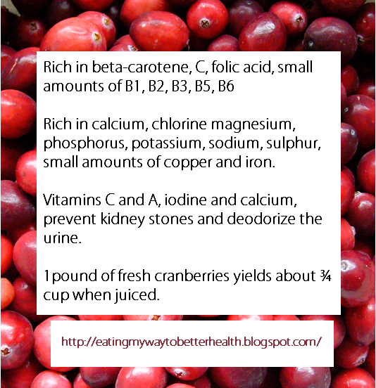 Eating My Way To Better Health Benefits of Juicing Cranberries