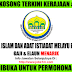 Jawatan Kosong Majlis Agama Islam Dan Adat Istiadat Melayu Perlis (MAIPs) - 13 Disember 2016
