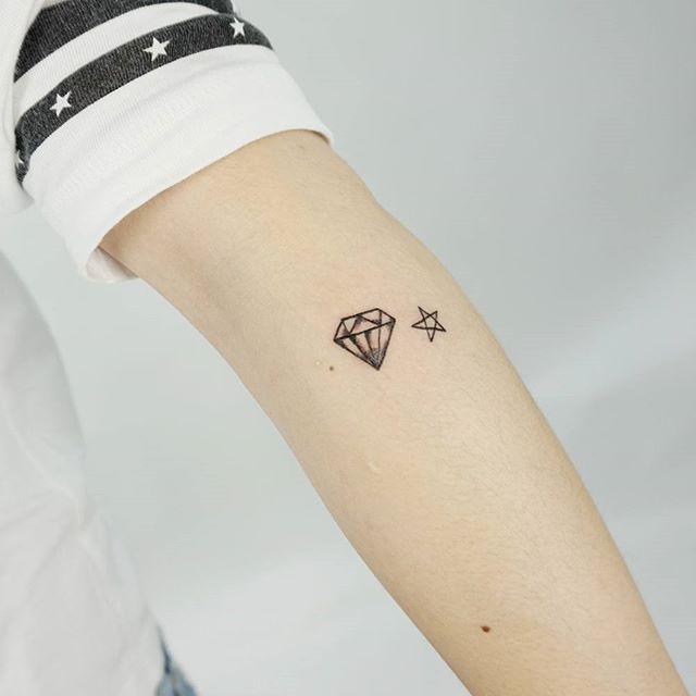 tatuagens femininas de diamantes tatuagens femininas de diamantes