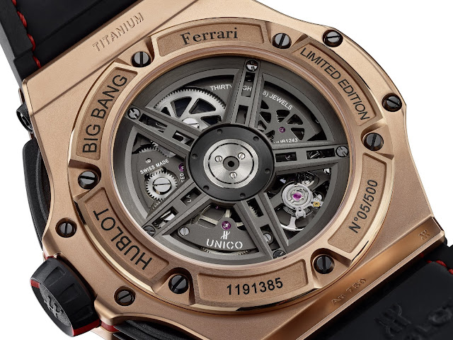 HUBLOT BIG BANG FERRARI back HUBLOT BIG BANG FERRARI back