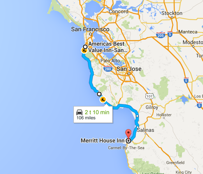 Hei, me reissataan! LA/SF/LV roadtrip, Day 8 Monterey San Francisco