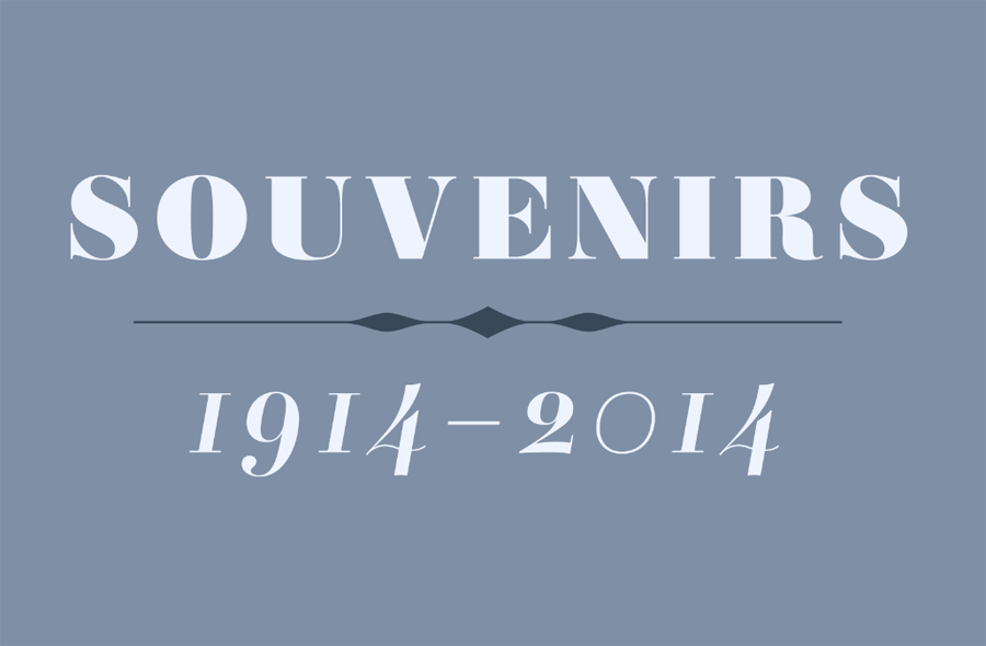 Souvenirs 1914-2014