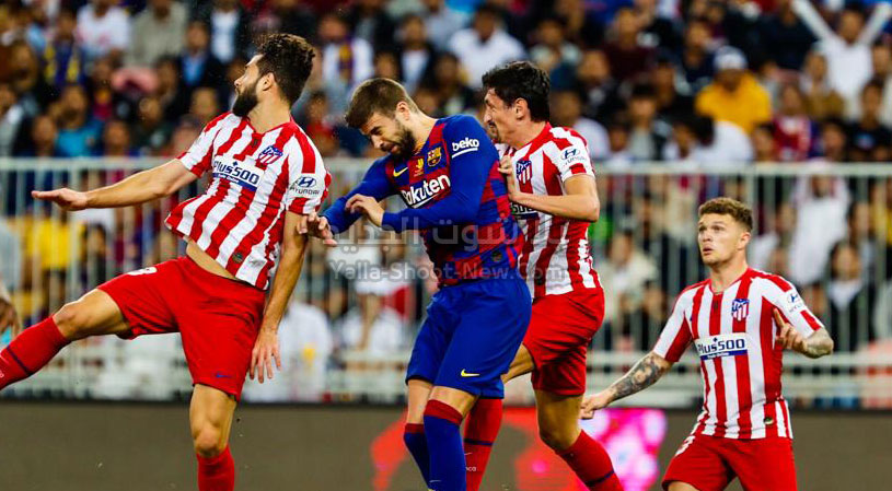 اتليتكو مدريد يقلب الطاولة على برشلونة ويضرب موعد مع ريال مدريد في نهائي كأس السوبر الأسباني