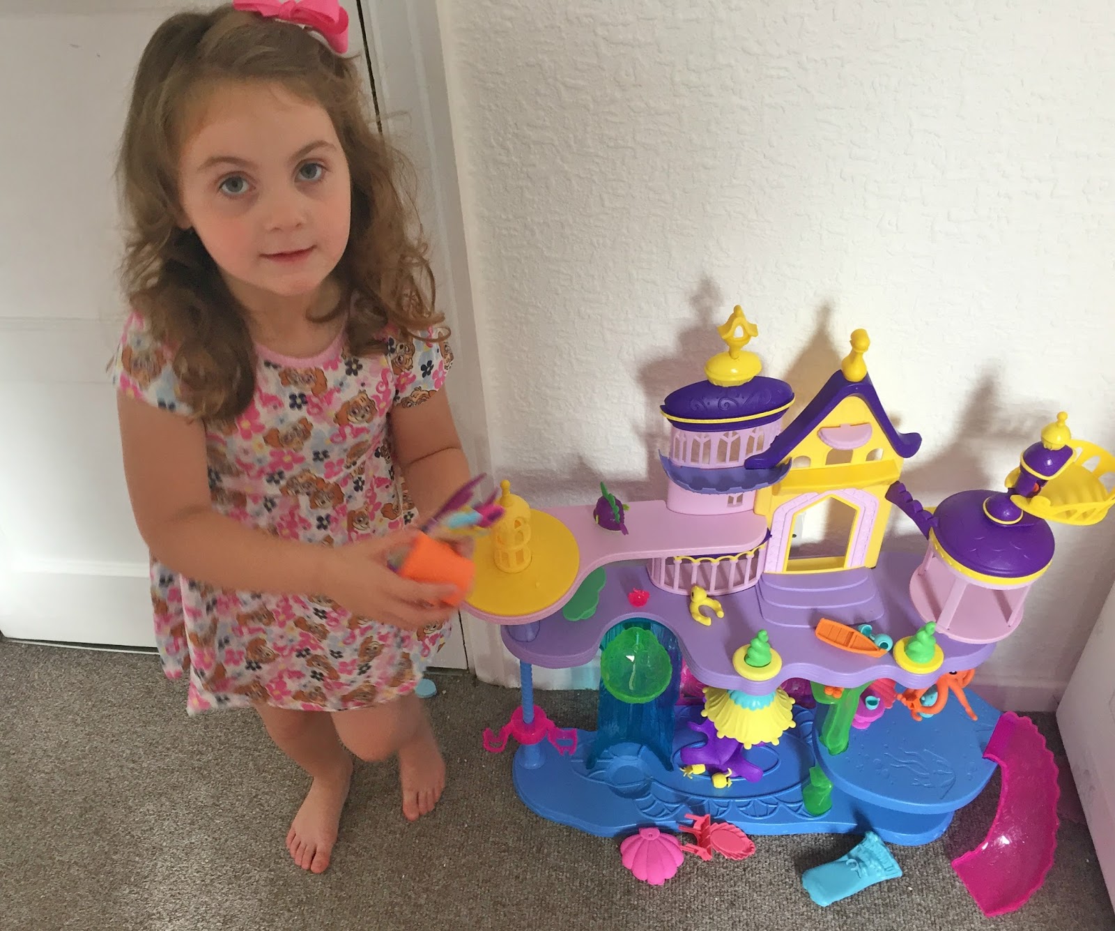 my little pony canterlot & seaquestria castle