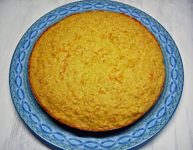 Tarta de Zanahoria, Coco y Naranja