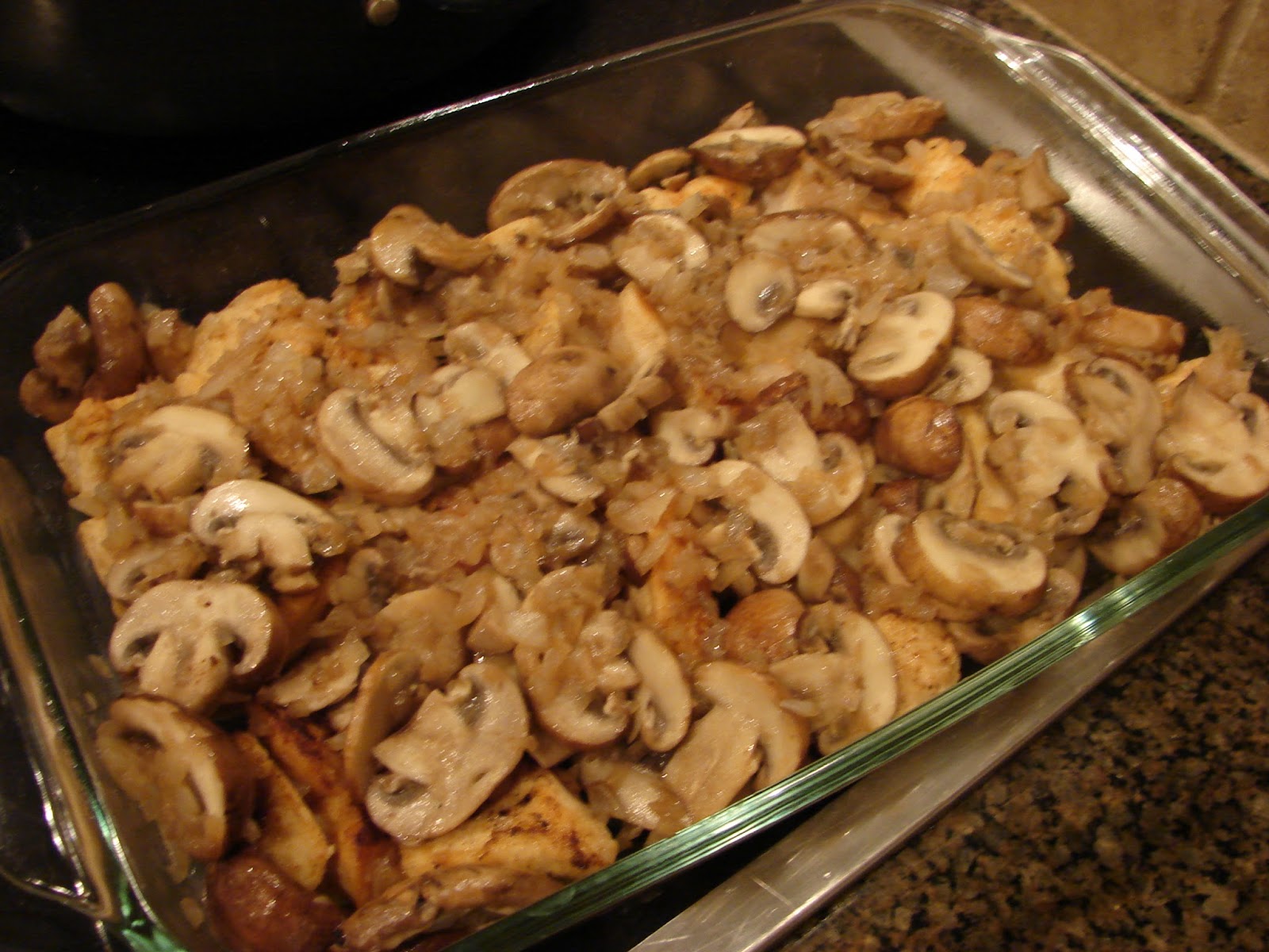 A Bear in the Kitchen Chicken Gloria Casserole