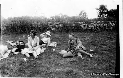 La Chaise Dieu, déjeuner sur l'herbe, 1931.