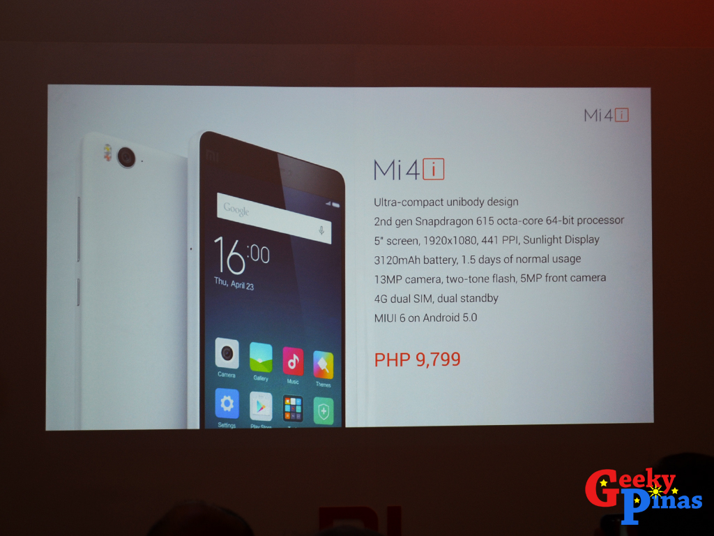 Xiaomi Mi 4i Officially Launches in the Philippines for Only PHP 9,799