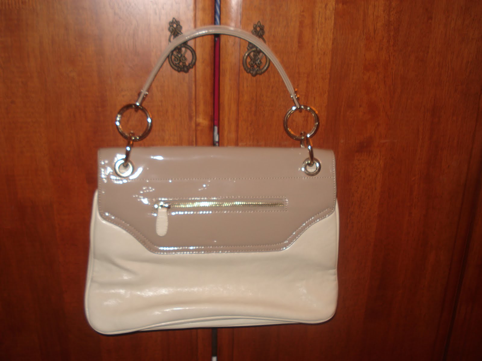 Plethora Fashion: Charles & Keith Beige Handbag