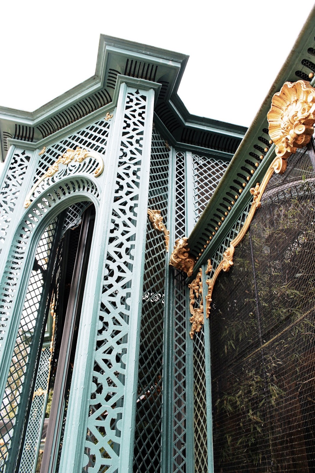 The Aviary The Green and Gold Aviary at Waddesdon Manor