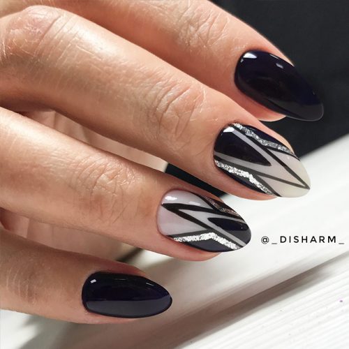 17 Trendy Black Nails Designs for 2019