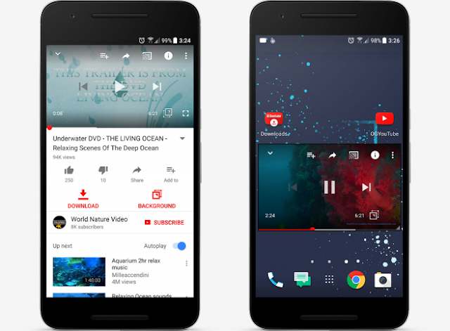 حمل تطبيق اليوتيوب المعدل OGYouTube و استفد من صلاحيات رائعة