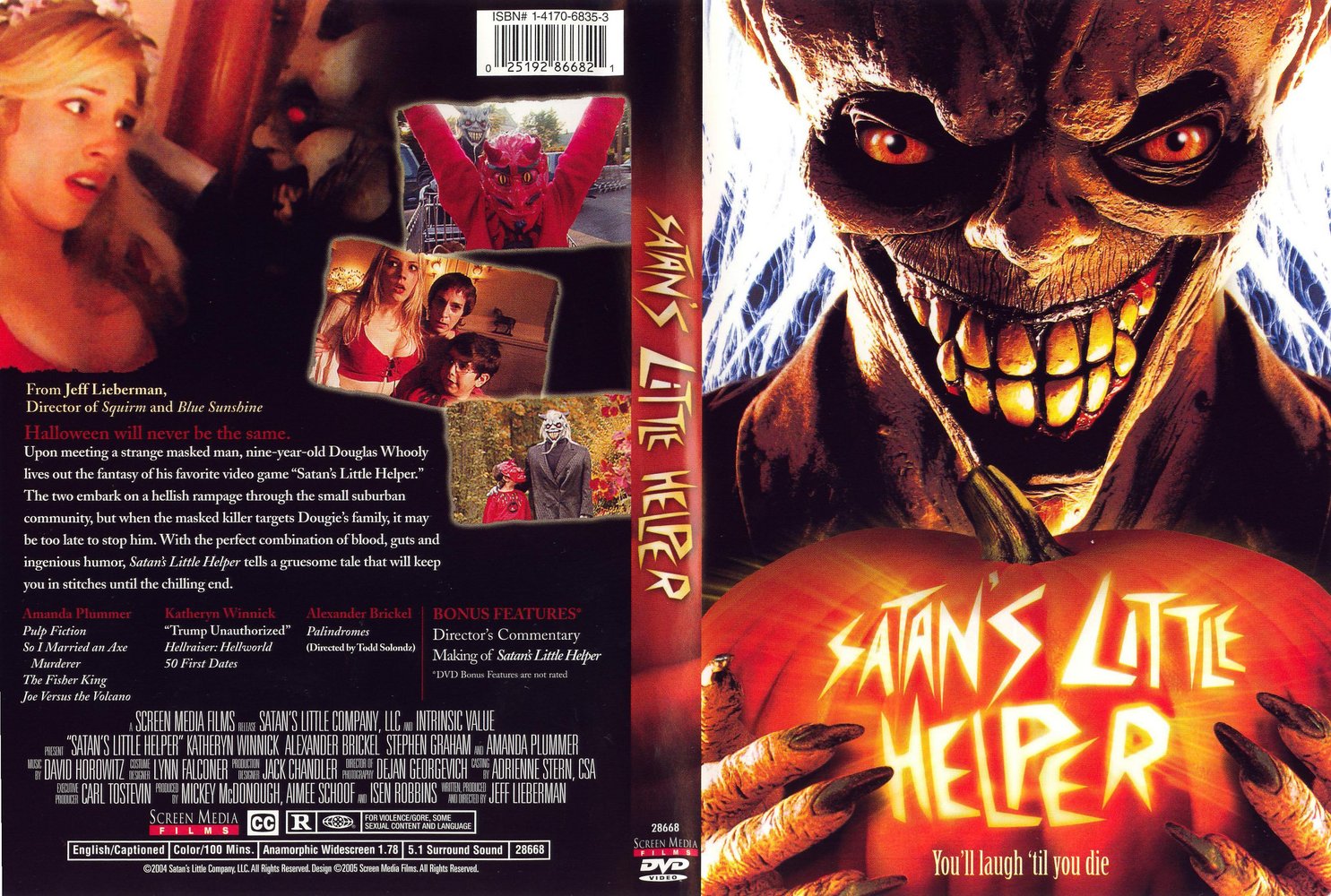 the horrors of halloween satan s little helper 2004 vhs and dvd