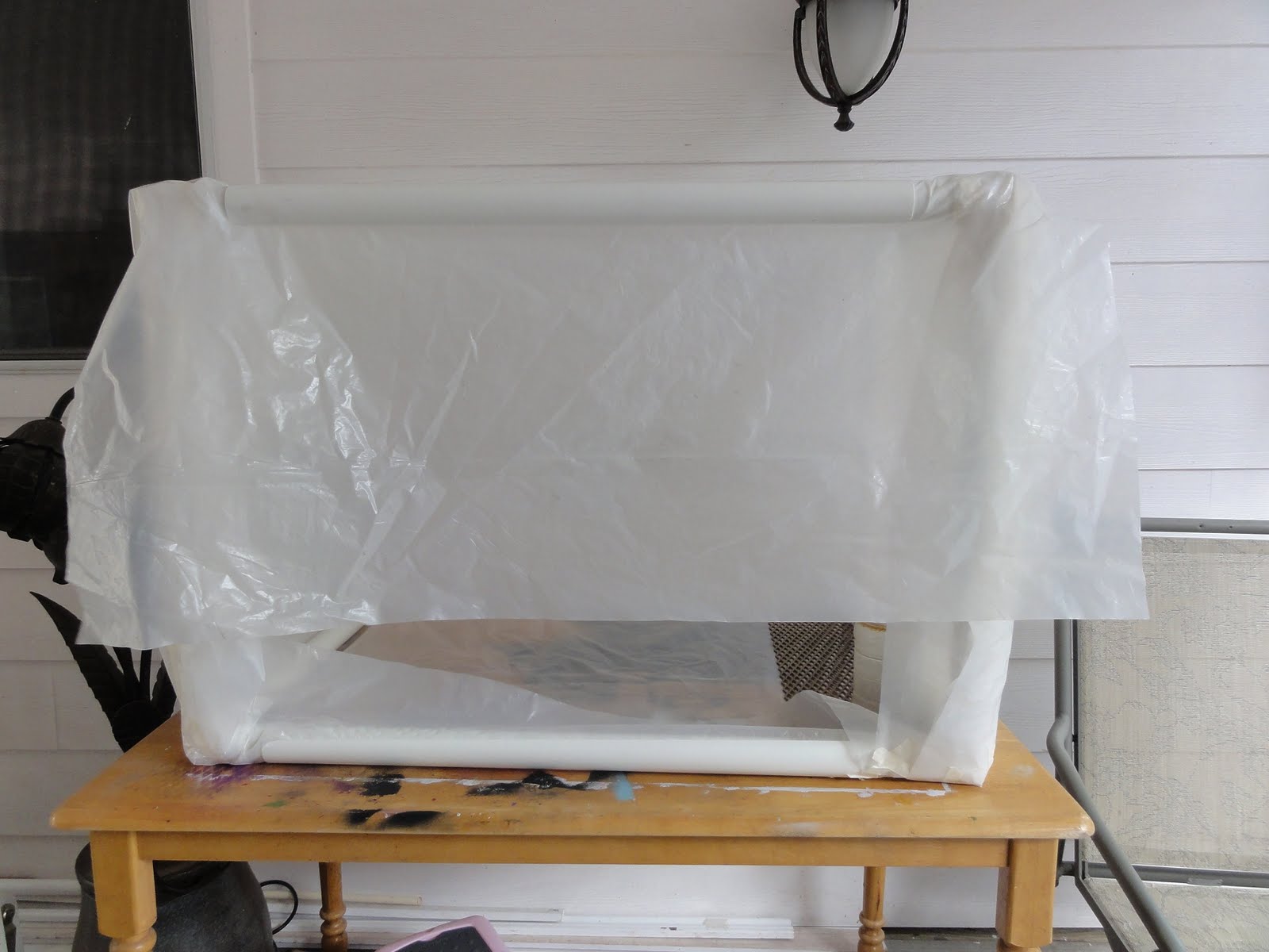 My Purple Door Studios Spray Paint Tent