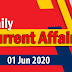 Kerala PSC Daily Malayalam Current Affairs 01 Jun 2020