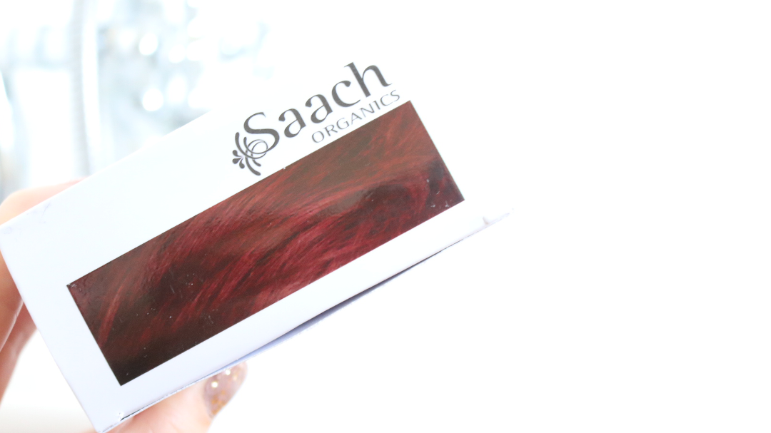 Saach Organics Natural Hair Colour in Burgundy review