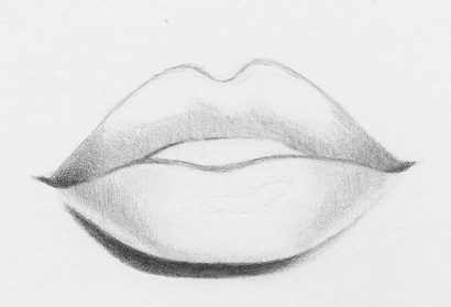 Cara Mudah Menggambar Sketsa Bibir | Lahiaid | Design & Art