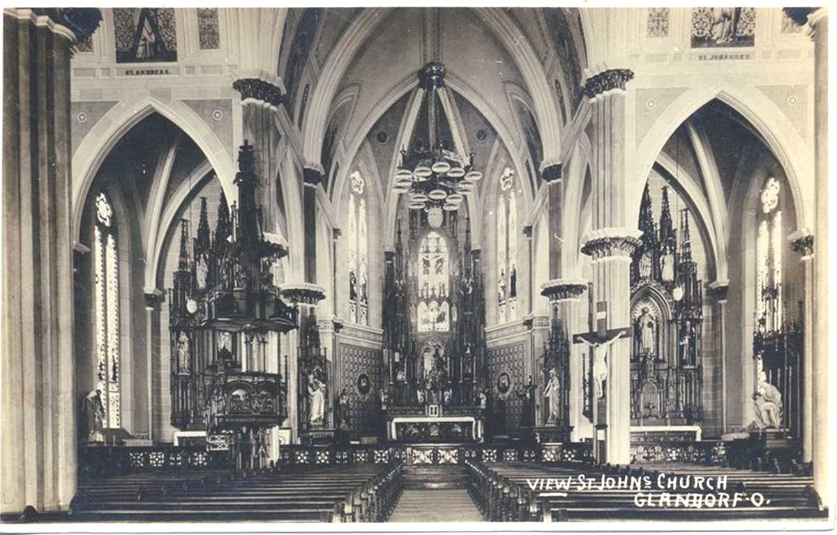 Catholic Architecture and History of Toledo, Ohio St. John the Baptist