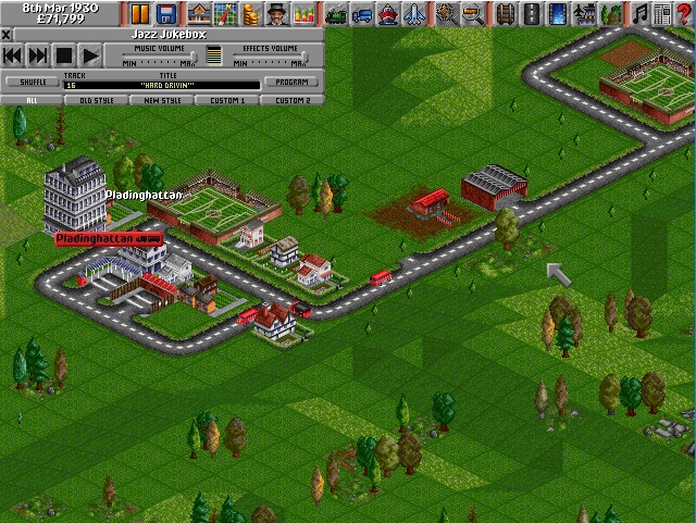 Screenshot of Transport Tycoon