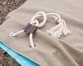 canvas nautical tote bag