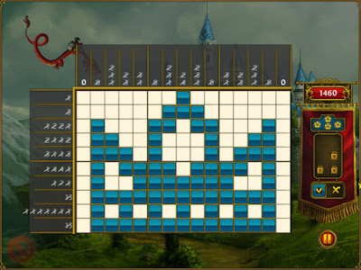 Fill And Cross Royal Riddles Game Screenshot 1