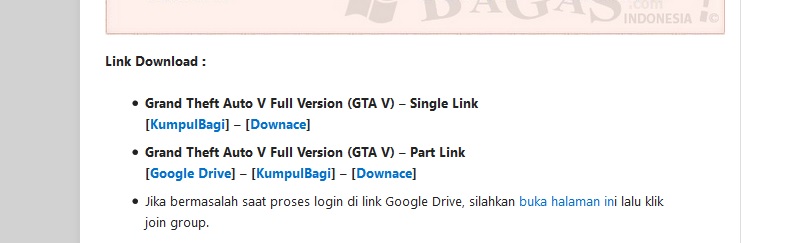 Part links. Part links