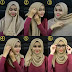 Pashmina Kusut Tutorial Hijab Pashmina Rawis Simple