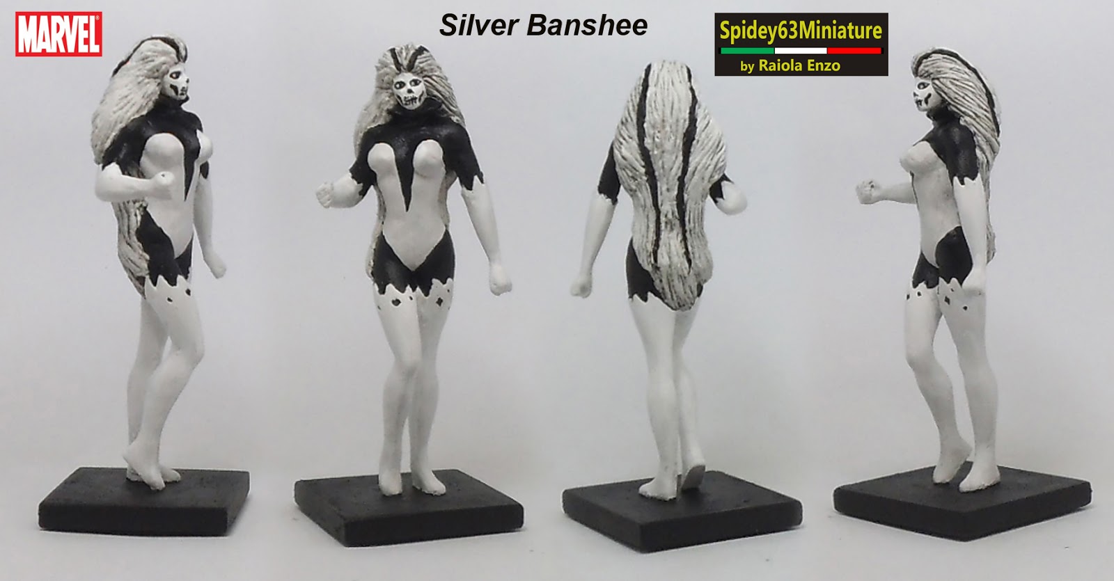 Silver banshee costume