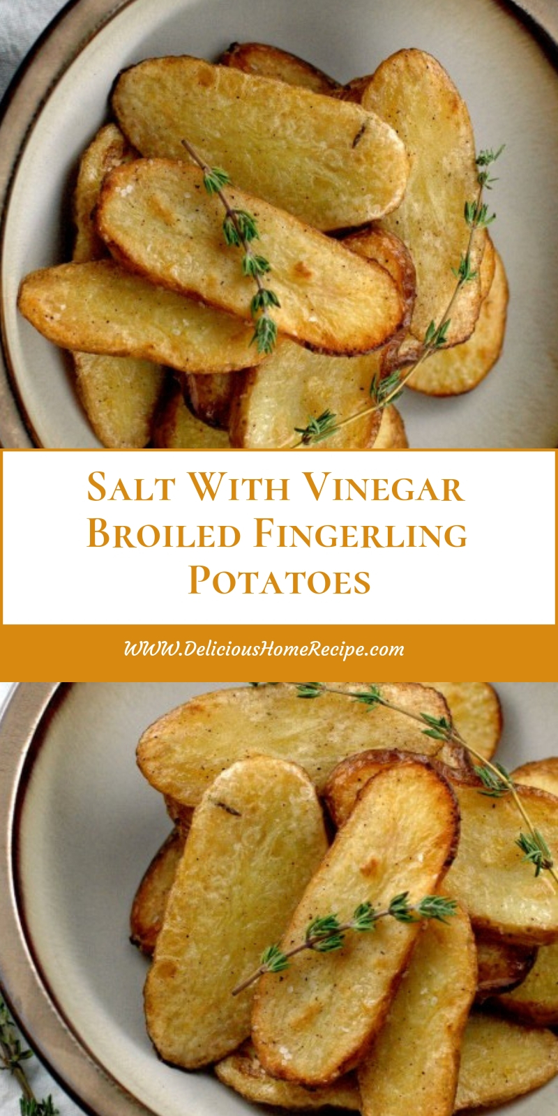 Salt With Vinegar Broiled Fingerling Potatoes Salt With Vinegar Broiled Fingerling Potatoes